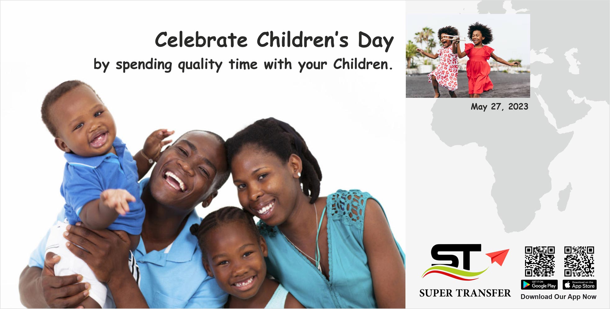 Celebrate Children's Day by spending quality time with your Children