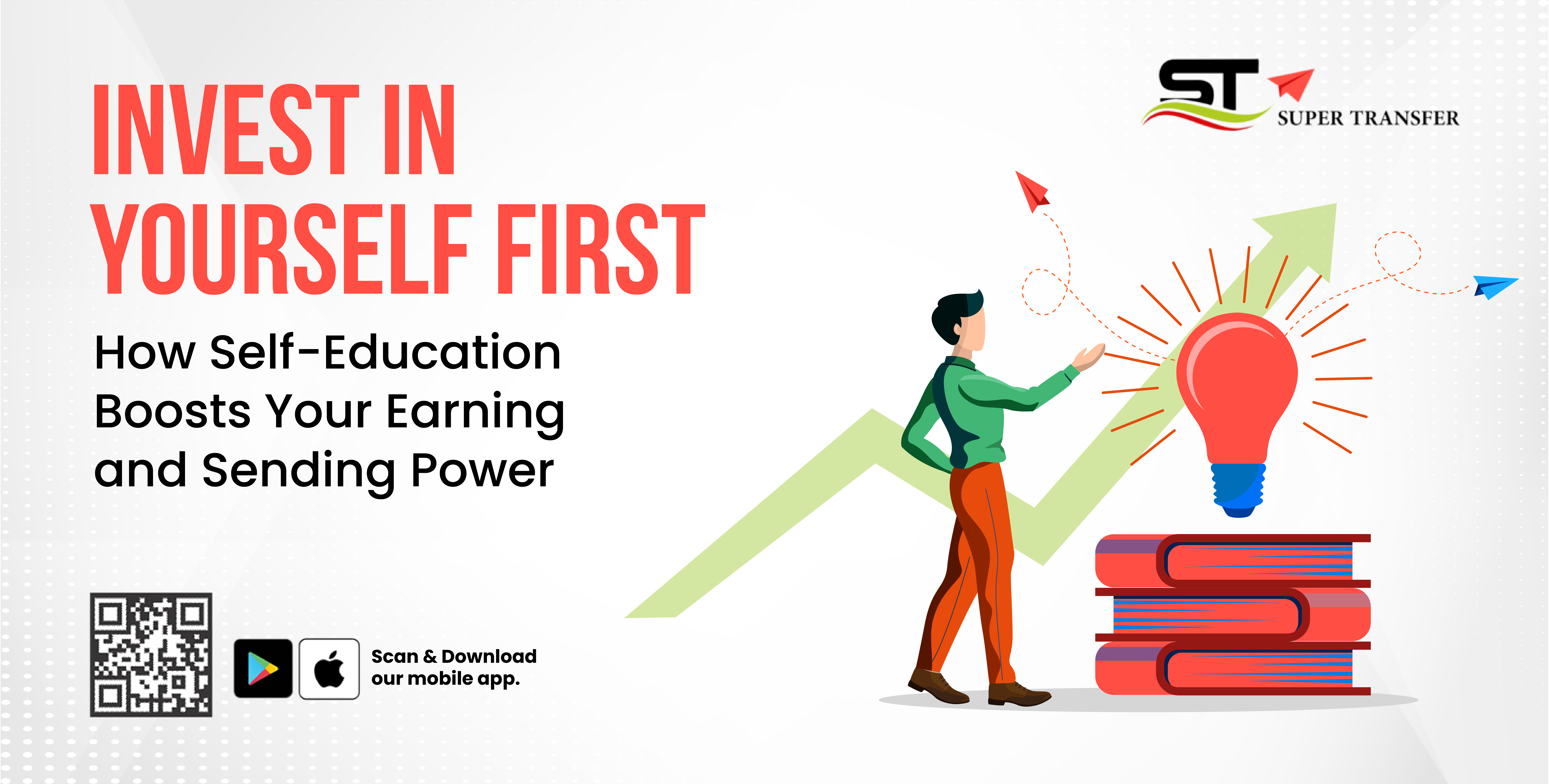 Invest in Yourself First: How Self-Education Boosts Your Earning and Sending Power