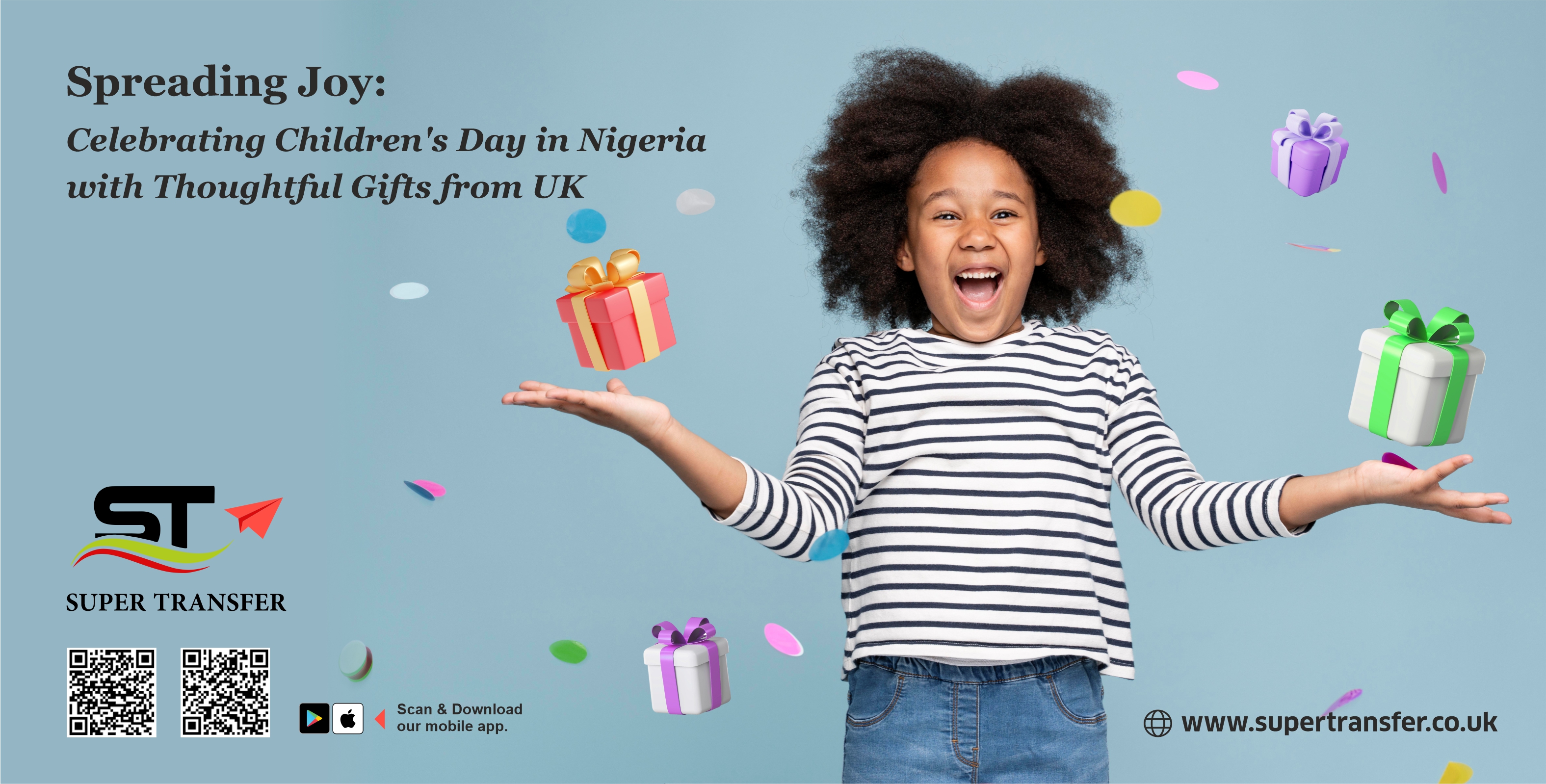 Spreading Joy: Celebrating Children's Day in Nigeria
                    with Thoughtful Gifts from UK